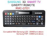 Samsung 3D SMART TV Remote Qwerty RMC-QTD1 TV Blu-ray